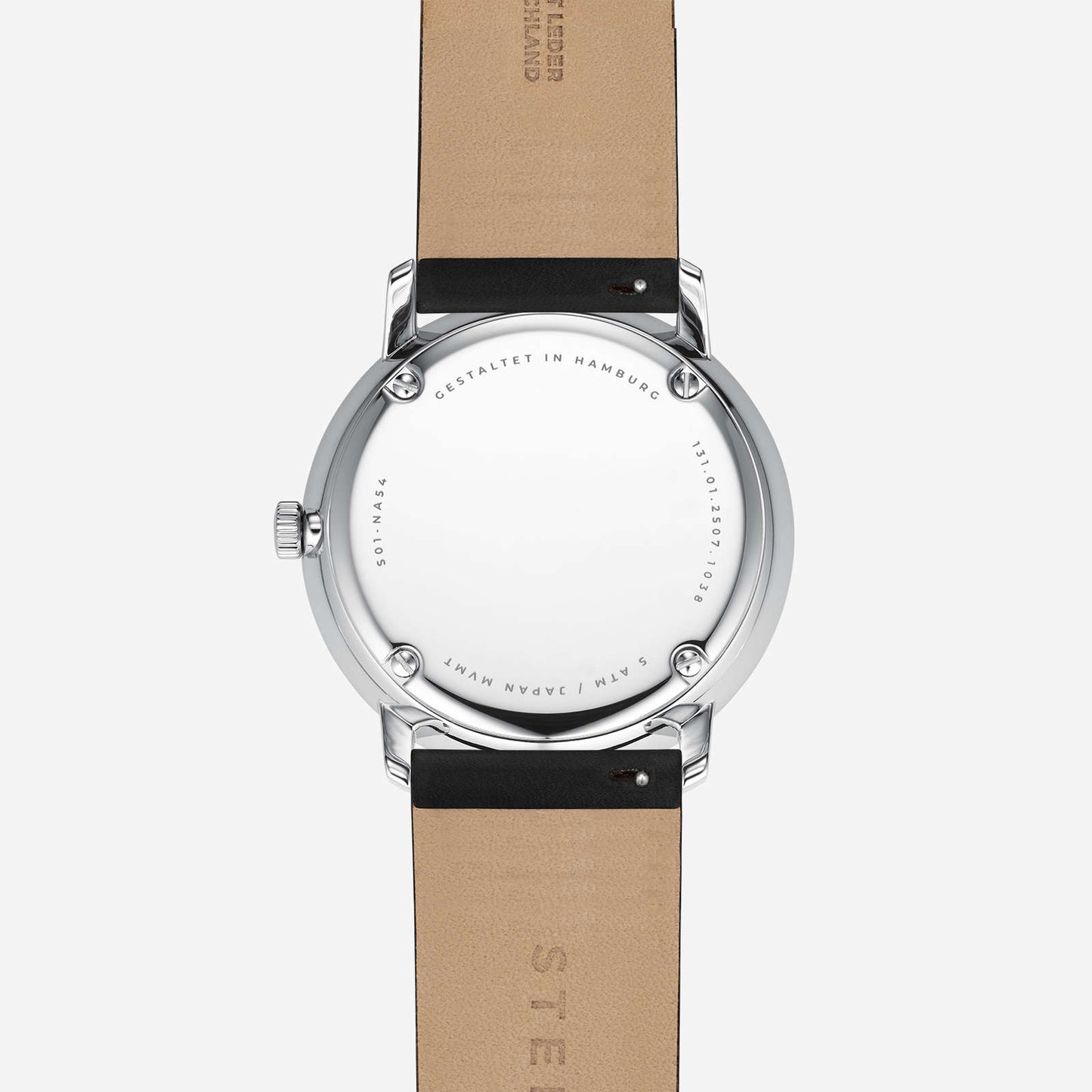 Sternglas Naos Sand Brown Silver 38mm Miyota GR12 Quartz Men’s Watch