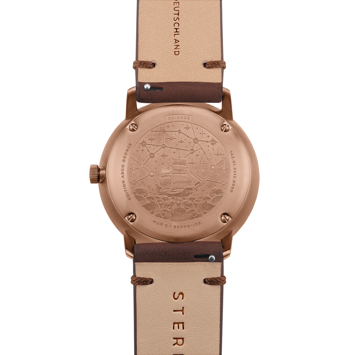 Sternglas Naos Edition Argo Bronze Men's 38mm Quartz Watch