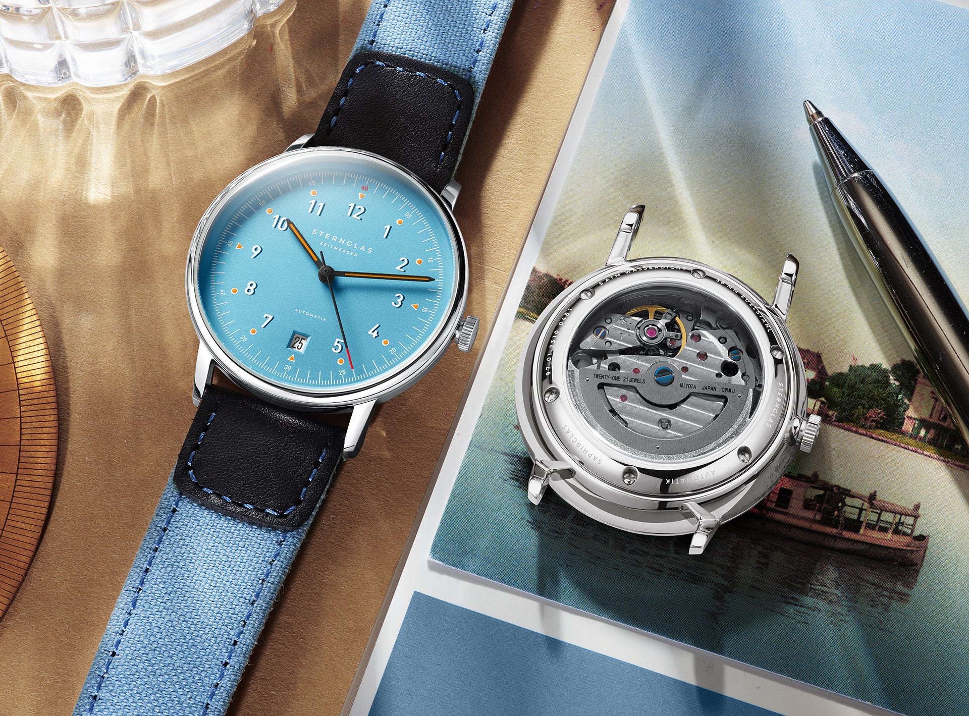 Sternglas Lumatik 38 mm Automatic Men’s Watch