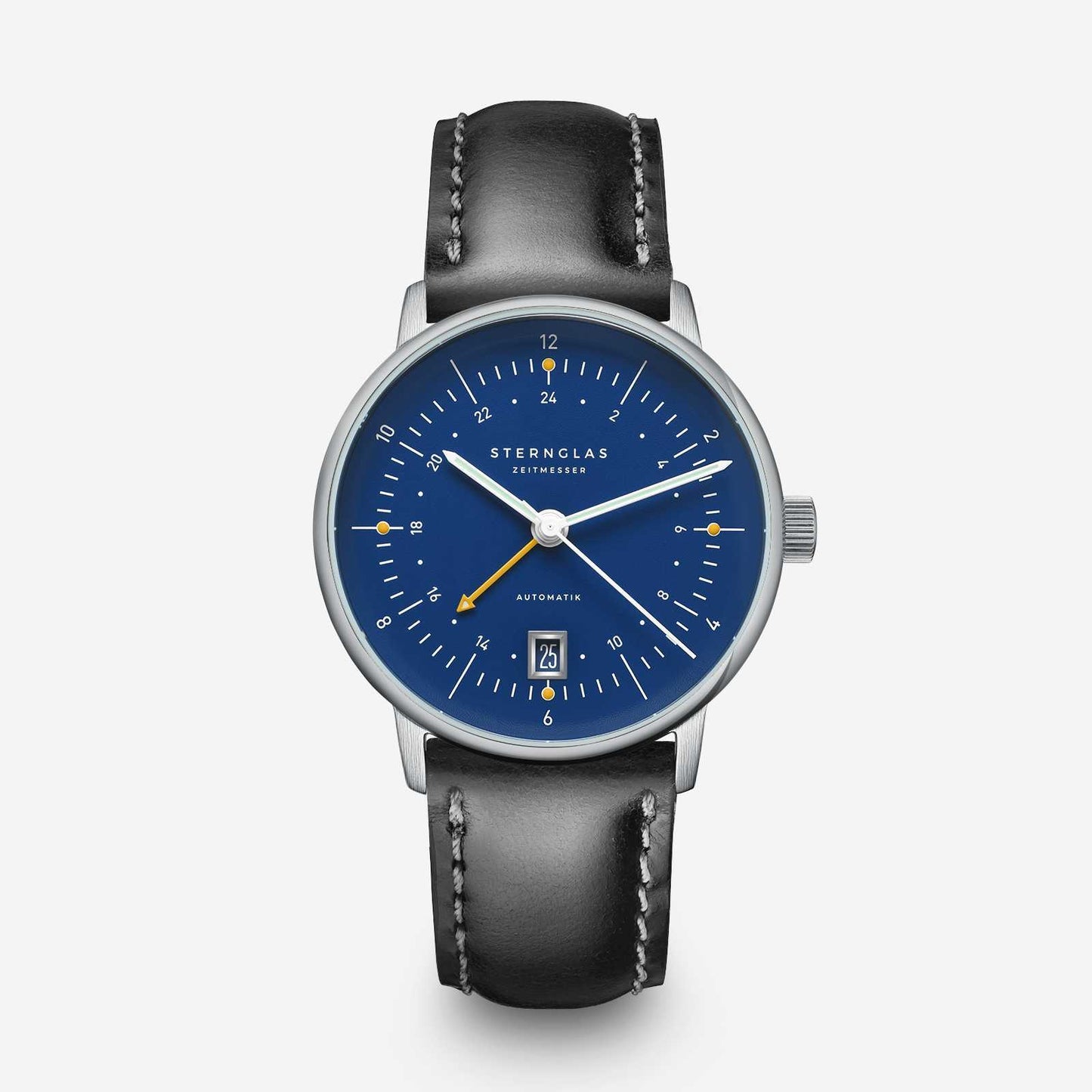 Sternglas Naos Pro GMT Automatic 38mm Miyota 9075 Automatic Men’s Watch