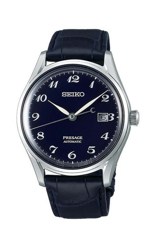 Seiko Presage Blue Enamel Dial 