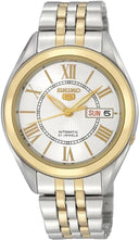 Seiko 5 SNKL36J1 – 37mm Automatic Watch, Silver Dial, Stainless Steel Bracelet, Hardlex Crystal, Day-Date Display, 30M Water Resistance