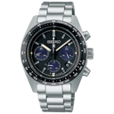 Seiko Prospex 1969 Speedtimer Chronograph Watch SSC819P1 – Japanese Made 39mm Solar-Powered Stainless Steel Watch, Sapphire Crystal, Black Ceramic Bezel, Chronograph, 10 Bar Water Resistance