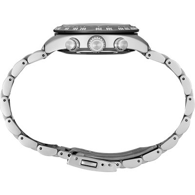 Seiko Prospex 1969 Speedtimer Chronograph Watch SSC819P1 – Japanese Made 39mm Solar-Powered Stainless Steel Watch, Sapphire Crystal, Black Ceramic Bezel, Chronograph, 10 Bar Water Resistance