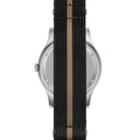Sternglas TAIGA GMT 42mm Quartz Watch S01-TA11-NA04, Anthracite Silver Dial, Sapphire Crystal, Nylon NATO Black Strap, 10 ATM Water Resistant