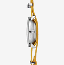 Sternglas Hamburg Automatik Edition Neuwerk 42mm Watch S02-HHN11-FI01 - Storm Grey Dial, Sapphire Crystal, Field Signal Yellow Nylon Strap, 5 ATM Water Resistant