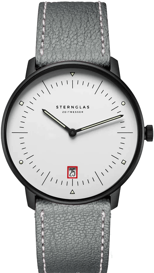 Sternglas Naos Edition Bauhaus III 38mm Quartz Men’s Watch
