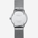Sternglas NAOS 38mm Quartz Watch S01-NA08-MI04, Sunburst Green Silver Dial, Sapphire Crystal, Milanaise Silver Mesh Strap, 5 ATM Water Resistant