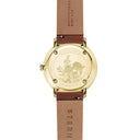 Sternglas NAOS XS EDITION FLORA 33mm Quartz Watch S01-NDF21-KL11, Terracotta Gold Dial, Sapphire Crystal, Classic Terracotta Leather Strap, 5 ATM Water Resistant