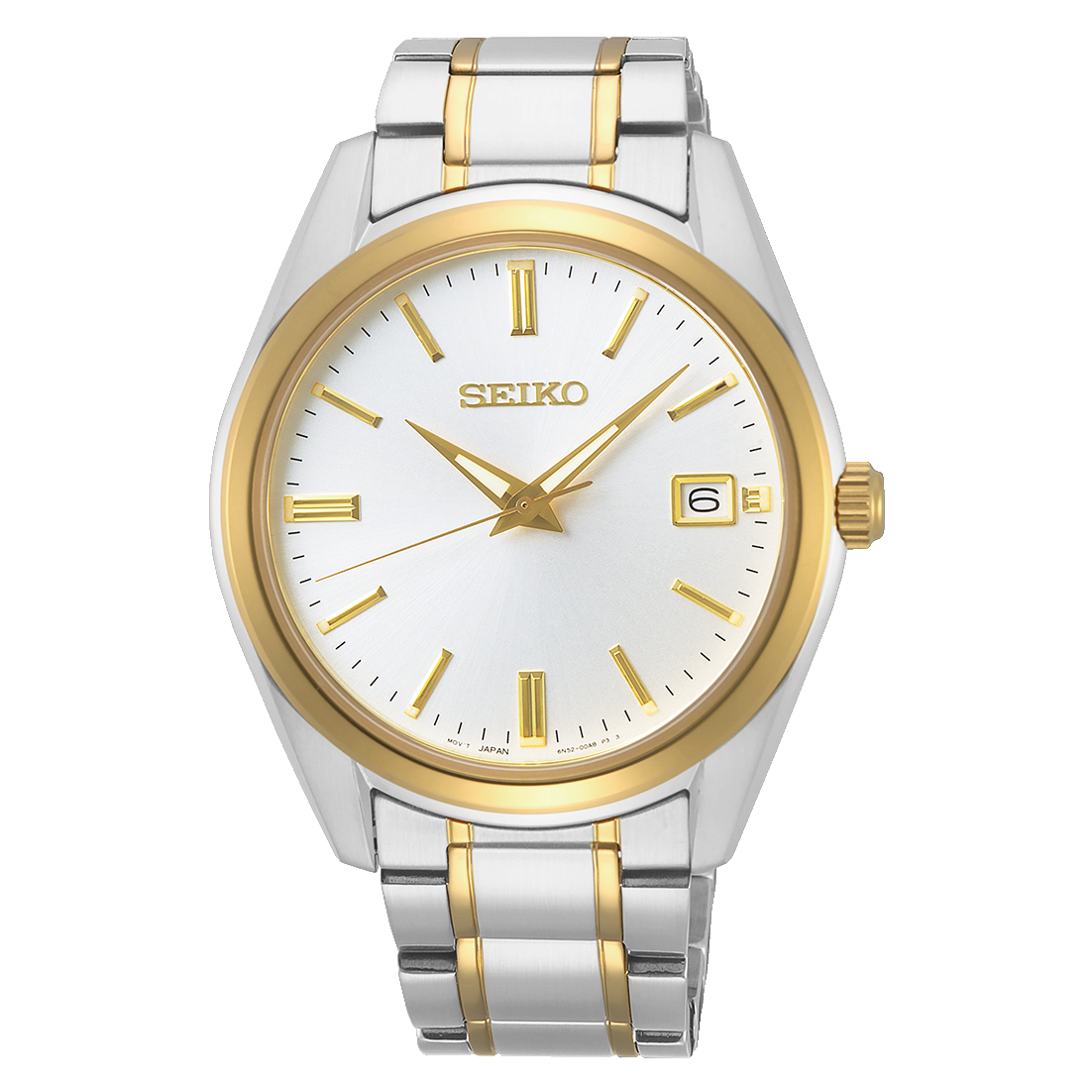 Seiko Men's SUR312 Stainless Steel Quartz Watch – 40.2mm, Sapphire Crystal, 10 Bar