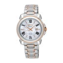 Seiko Premier Ladies Watch SUT322P1 – Japanese Made 40mm Solar-Powered Stainless Steel Watch, Sapphire Crystal, Date Display, 100M Water Resistance