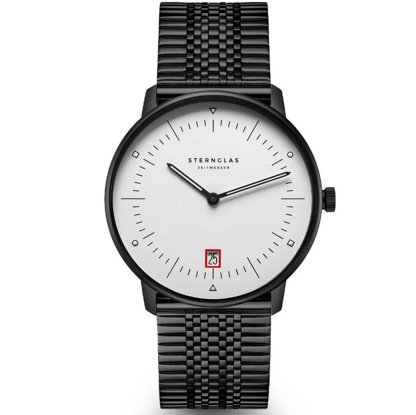 Sternglas Naos Edition Bauhaus 3.0 38mm Ronda 714 Quartz Men’s Watch
