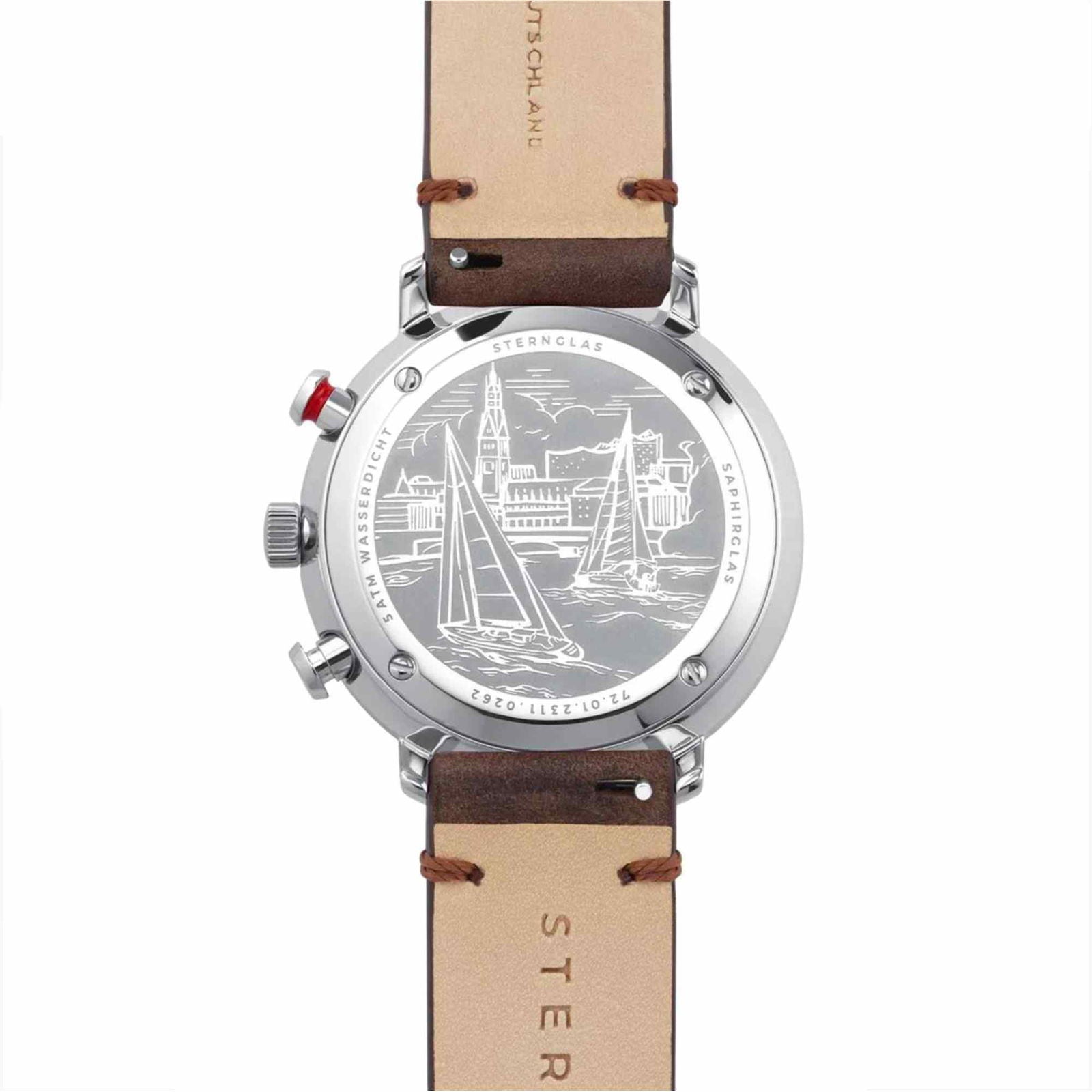 Sternglas Hamburg Men's  42 mm Quartz Watch