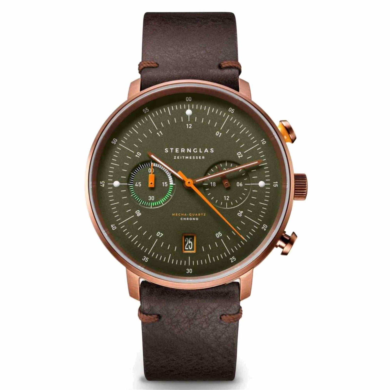 Sternglas Hamburg Men's 42 mm Quartz Watch