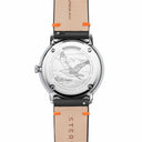 Sternglas NAOS EDITION KÜSTE 38mm Watch S01-NAK06-EB05, Blue-Orange Dial, Sapphire Crystal, Black-Orange Leather Strap, 5 ATM Water Resistant