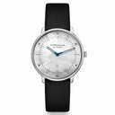 Sternglas NAOS XS Edition Mother of Pearl 33mm Watch S01-NDP01-KL05, White Mother of Pearl Dial, Sapphire Crystal, Black Leather Strap, 5 ATM Water Resistant