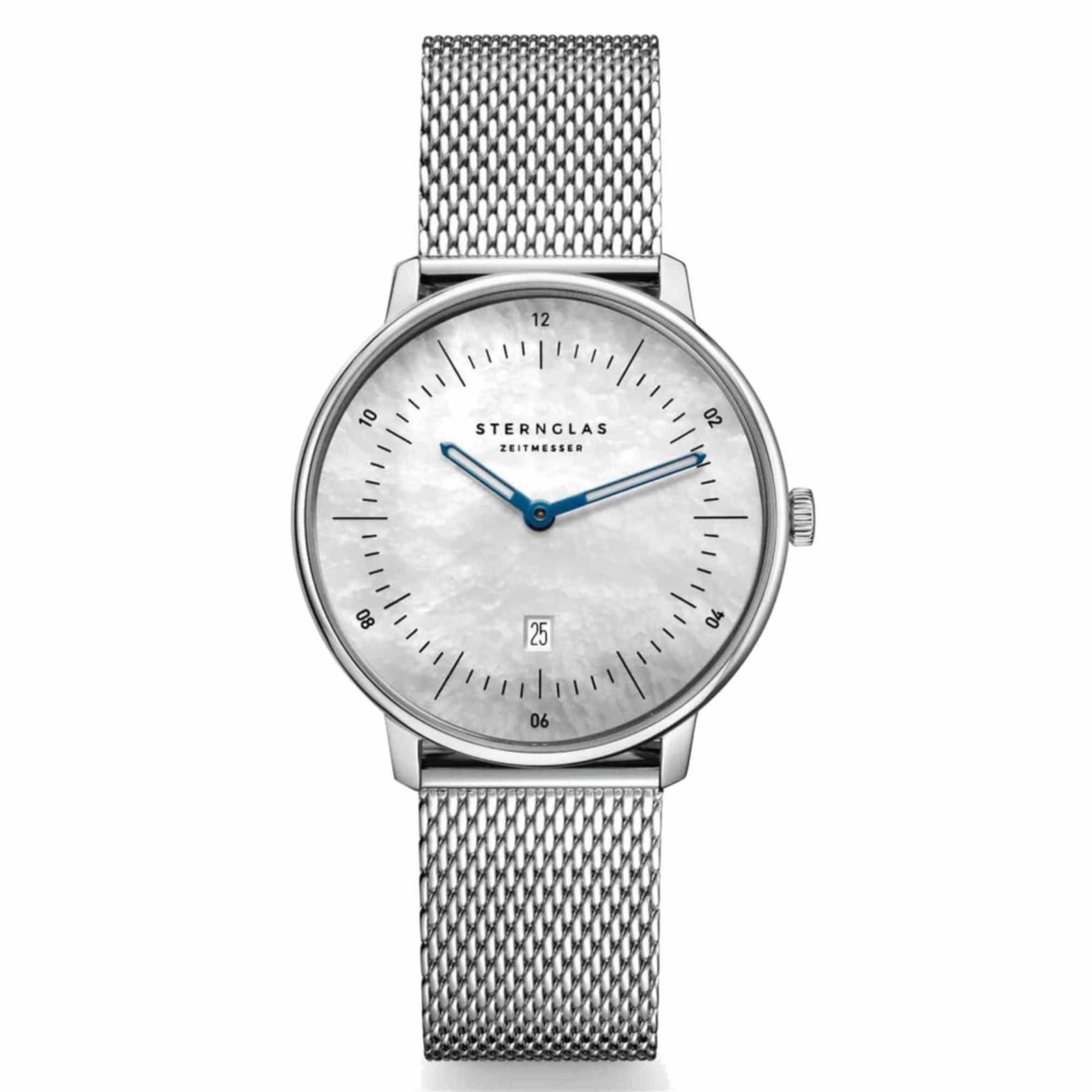 Sternglas Naos XS Edition Mother of Pearl 33mm Ronda 784 Quartz Ladies Watch