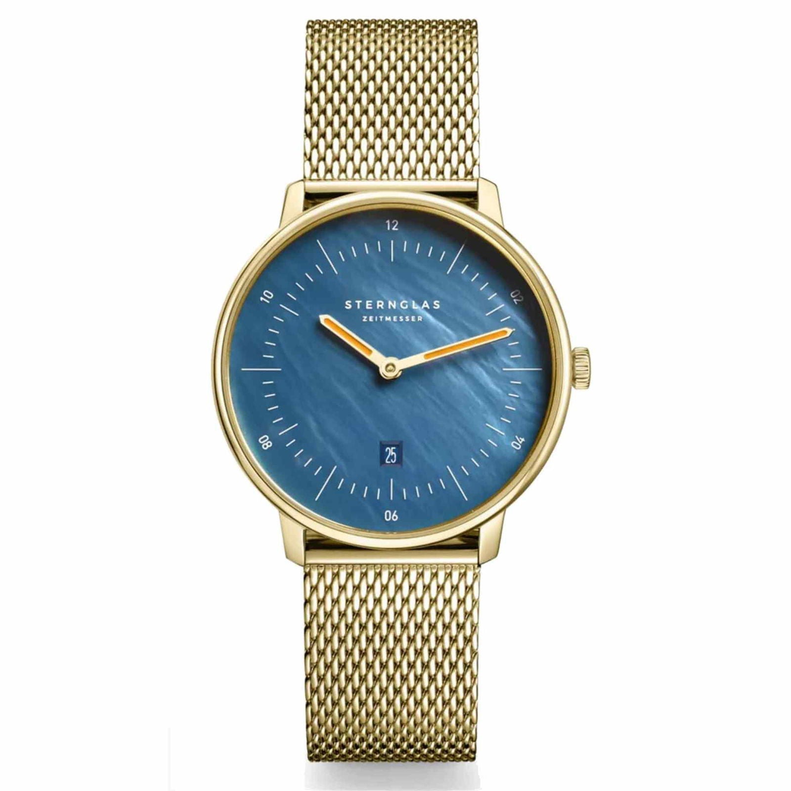 Sternglas Naos XS Edition Mother of Pearl 33mm Ronda 784 Quartz Ladies Watch