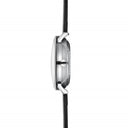 Sternglas Naos/A 38mm Automatic Watch S02-NA03-PR07, Black Silver Dial, Sapphire Crystal, Premium Black Leather Strap, 5 ATM Water Resistant
