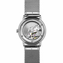 Sternglas Naos/A 38mm Automatic Watch S02-NA06-MI04, Sunburst Blue Silver Dial, Sapphire Crystal, Milanese Silver Strap, 5 ATM Water Resistant