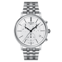 Tissot T-Classic Carson Premium Chronograph Quartz White Dial Men's Watch