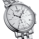 Tissot T-Classic Carson Premium Chronograph Quartz White Dial Men's Watch