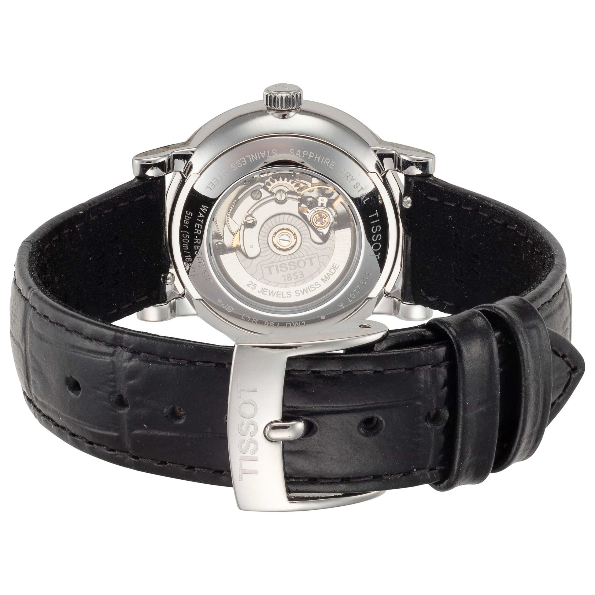 Tissot T1222071603601 Carson Automatic Silver 30mm Women’s Watch