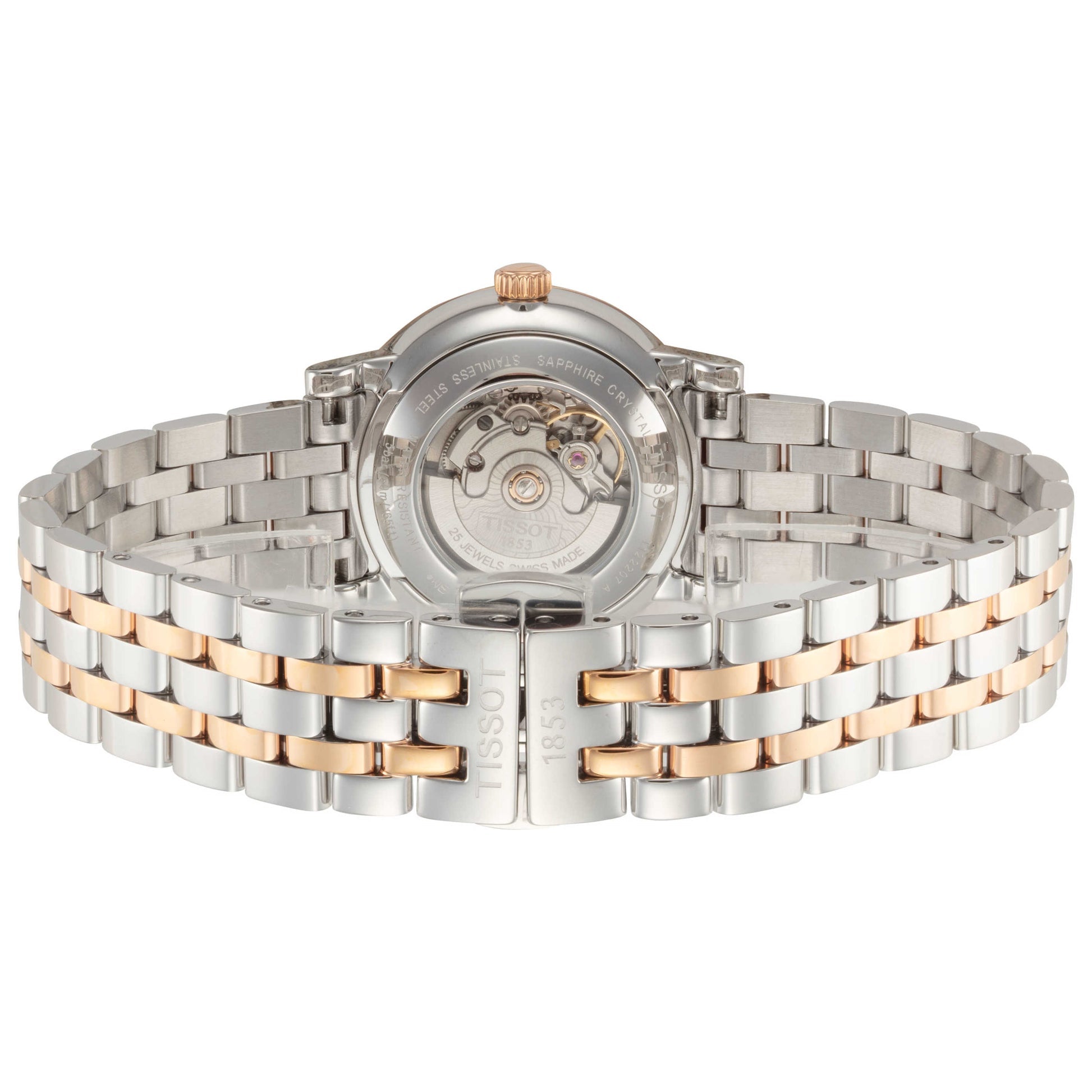 Tissot T1222072203300 Carson Automatic Silver 30mm Women’s Watch