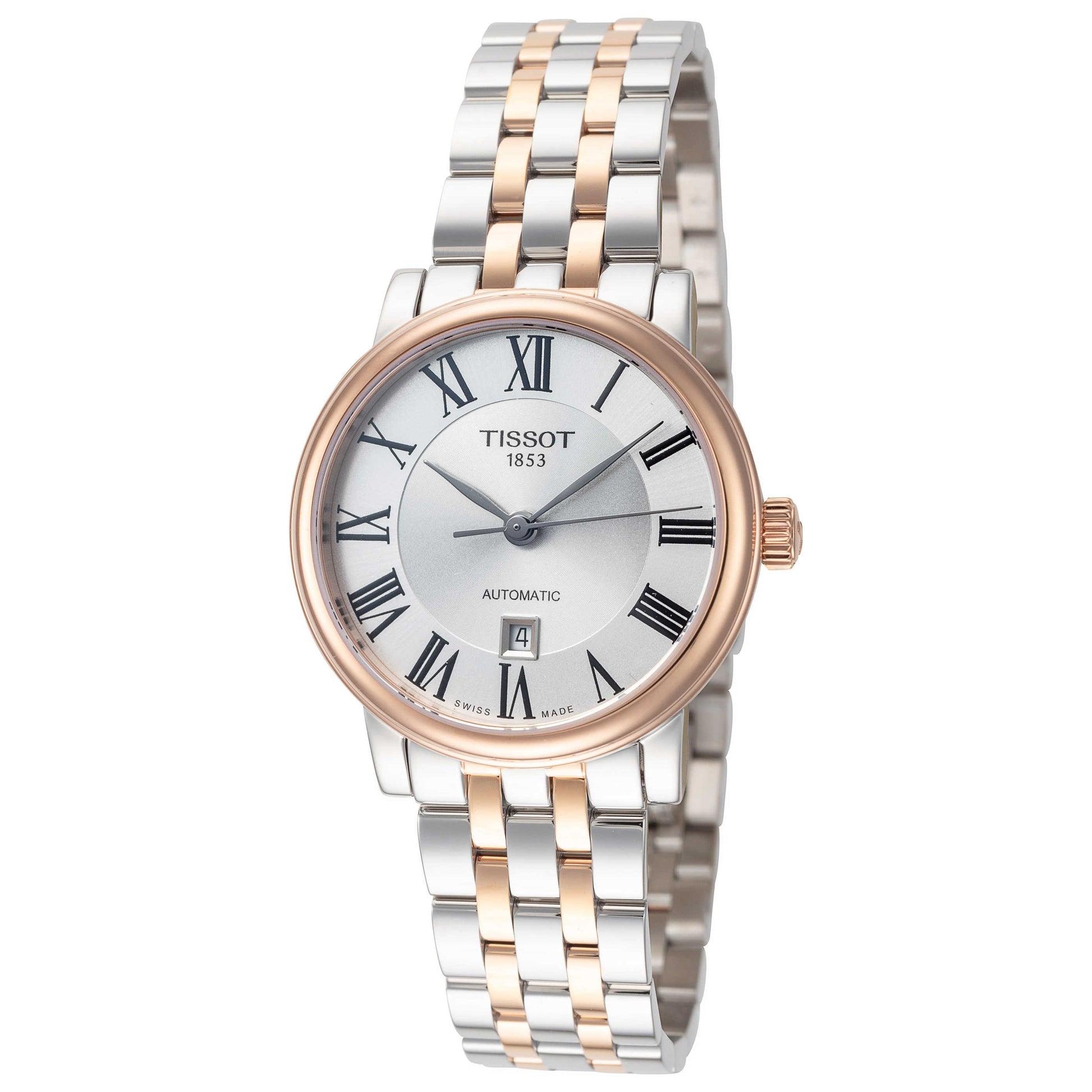 Tissot T1222072203300 Carson Automatic Silver 30mm Women’s Watch