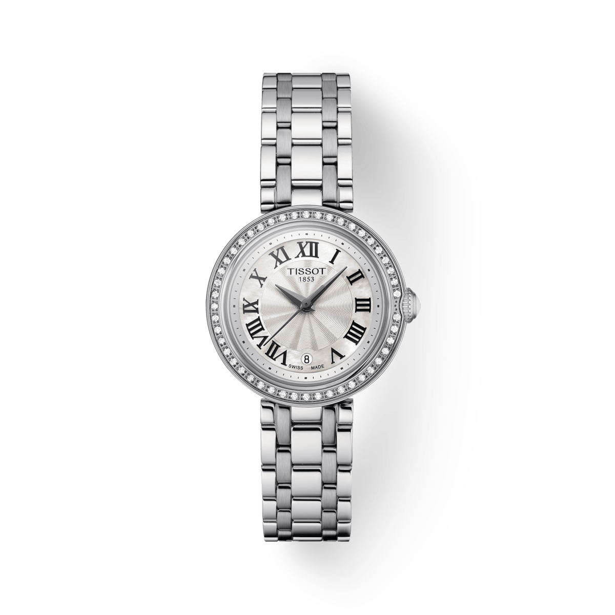 Tissot Diamond Bezel Bellissima Ladies Quartz Watch T126.010.61.113.00