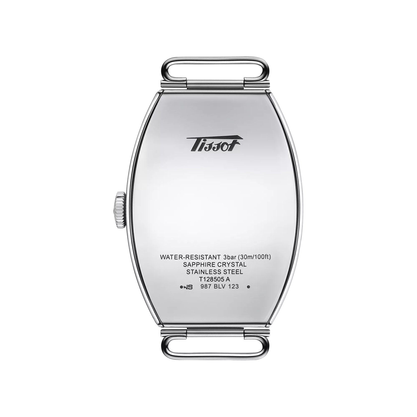 Tissot Men's Heritage Porto Mechanical 31.1mm Watch T1285051601200, Swiss Mechanical, White Dial, Black Leather Strap, 30m Water Resistance