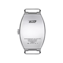 Tissot Men's Heritage Porto Mechanical 31.1mm Watch T1285051601200, Swiss Mechanical, White Dial, Black Leather Strap, 30m Water Resistance