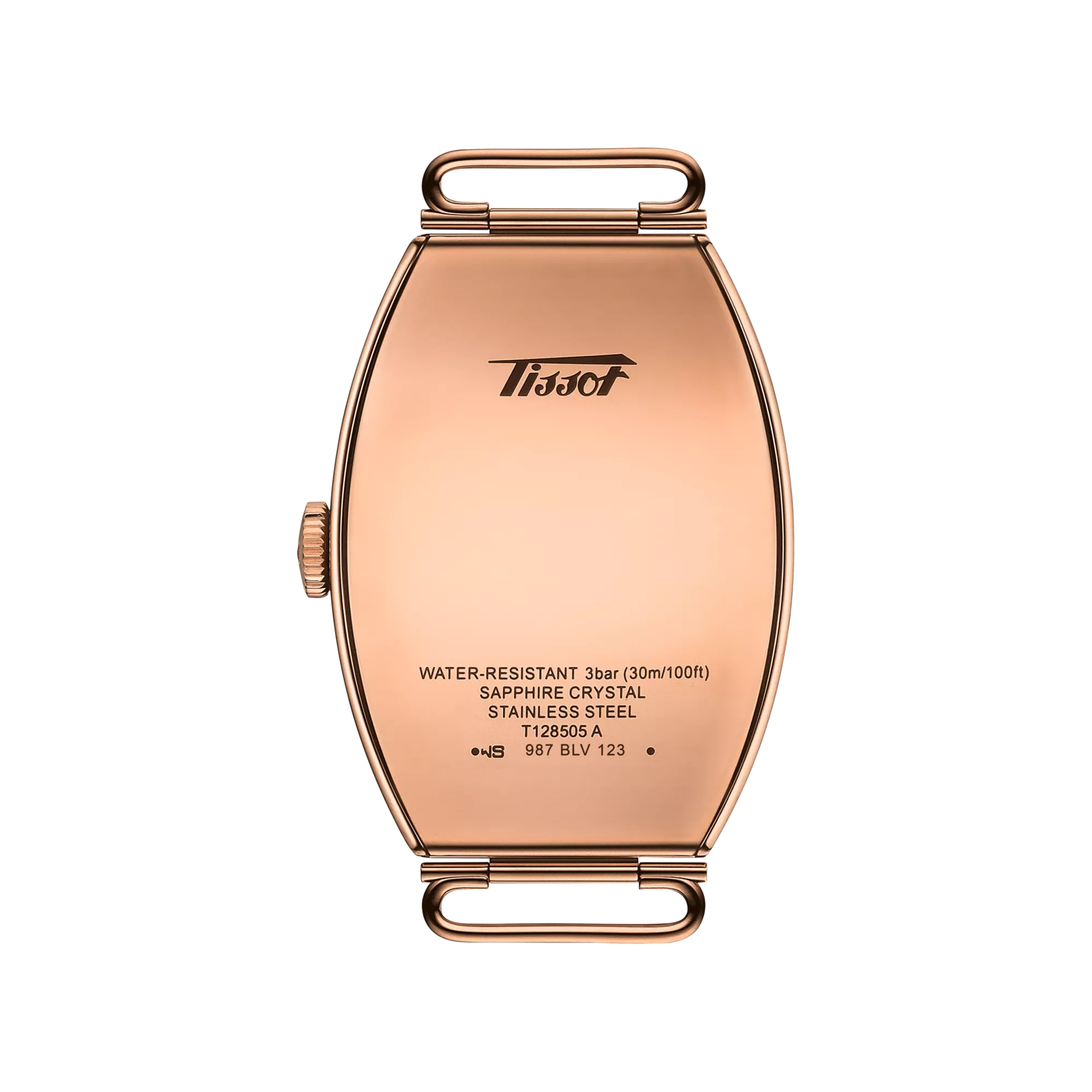 Tissot Unisex Heritage Porto Mechanical 31.1mm Watch T1285053601200, Swiss Mechanical, White Dial, Brown Leather Strap, 30m Water Resistance