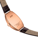 Tissot Unisex Heritage Porto Mechanical 31.1mm Watch T1285053601200, Swiss Mechanical, White Dial, Brown Leather Strap, 30m Water Resistance