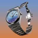 Tissot PRX Powermatic 80 40mm Gradient Men's Ice Blue Chameleon Dial Watch T137.407.11.351.01