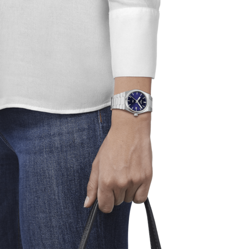Tissot PRX 35mm Blue Dial Unisex Battery Watch