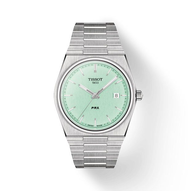 Tissot PRX Quartz Light Green Dial Men's Watch T137.410.11.091.01