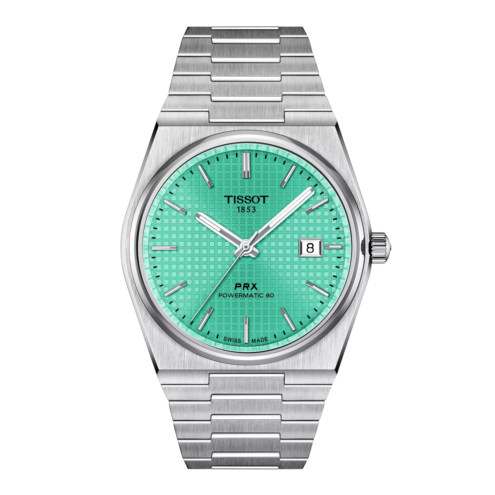Tissot PRX Powermatic 80 40mm Men's Light Green Dial Watch T137.407.11.091.01