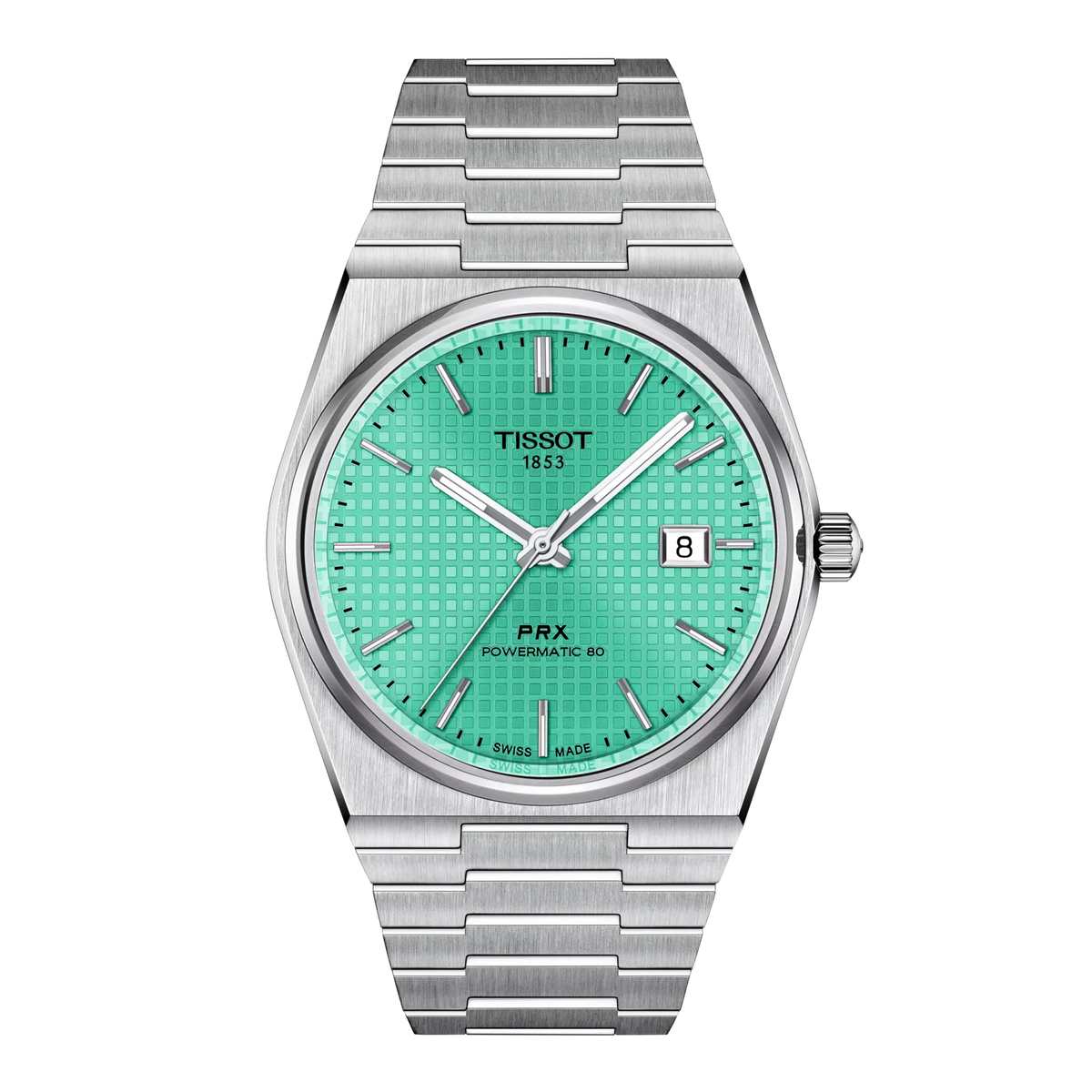 Tissot PRX Powermatic 80 40mm Men's Light Green Dial Watch T137.407.11.091.01