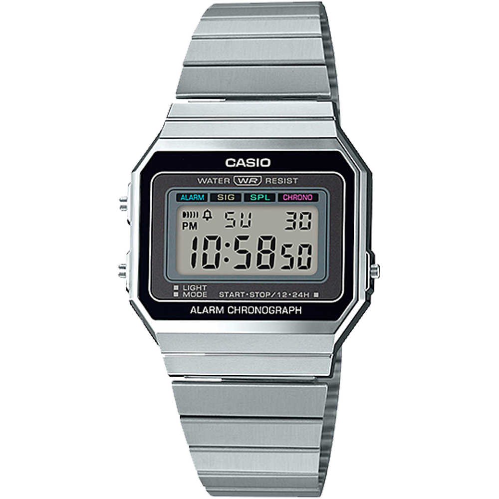 Casio Vintage A700WE-1 37.4mm Digital Quartz Unisex Watch