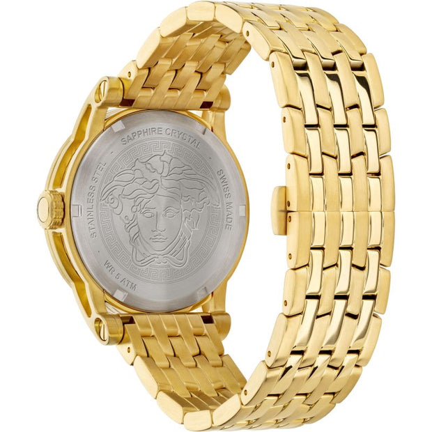 Versace Code Quartz Silver Dial Men's Watch VEPO00420 - Available at Fargo Time