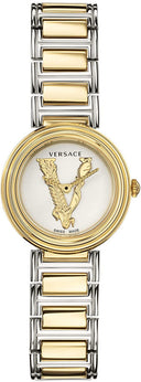 VERSACE Virtus 28mm Quartz Silver Dial Ladies Watch VET300721