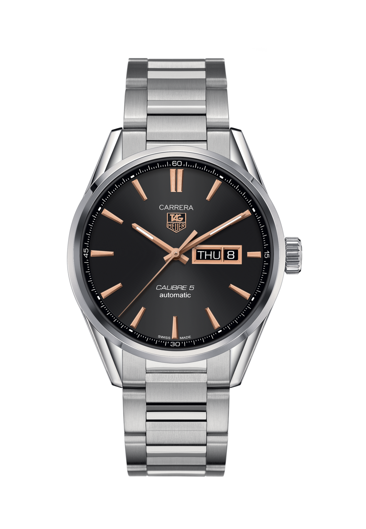 TAG Heuer Carrera Calibre 5 42 mm Automatic Men's Watch WAR201C.BA0723