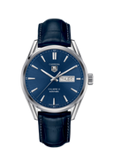 Tag Heuer Carrera Automatic Blue Alligator Strap Men's Watch WAR201E.FC6292