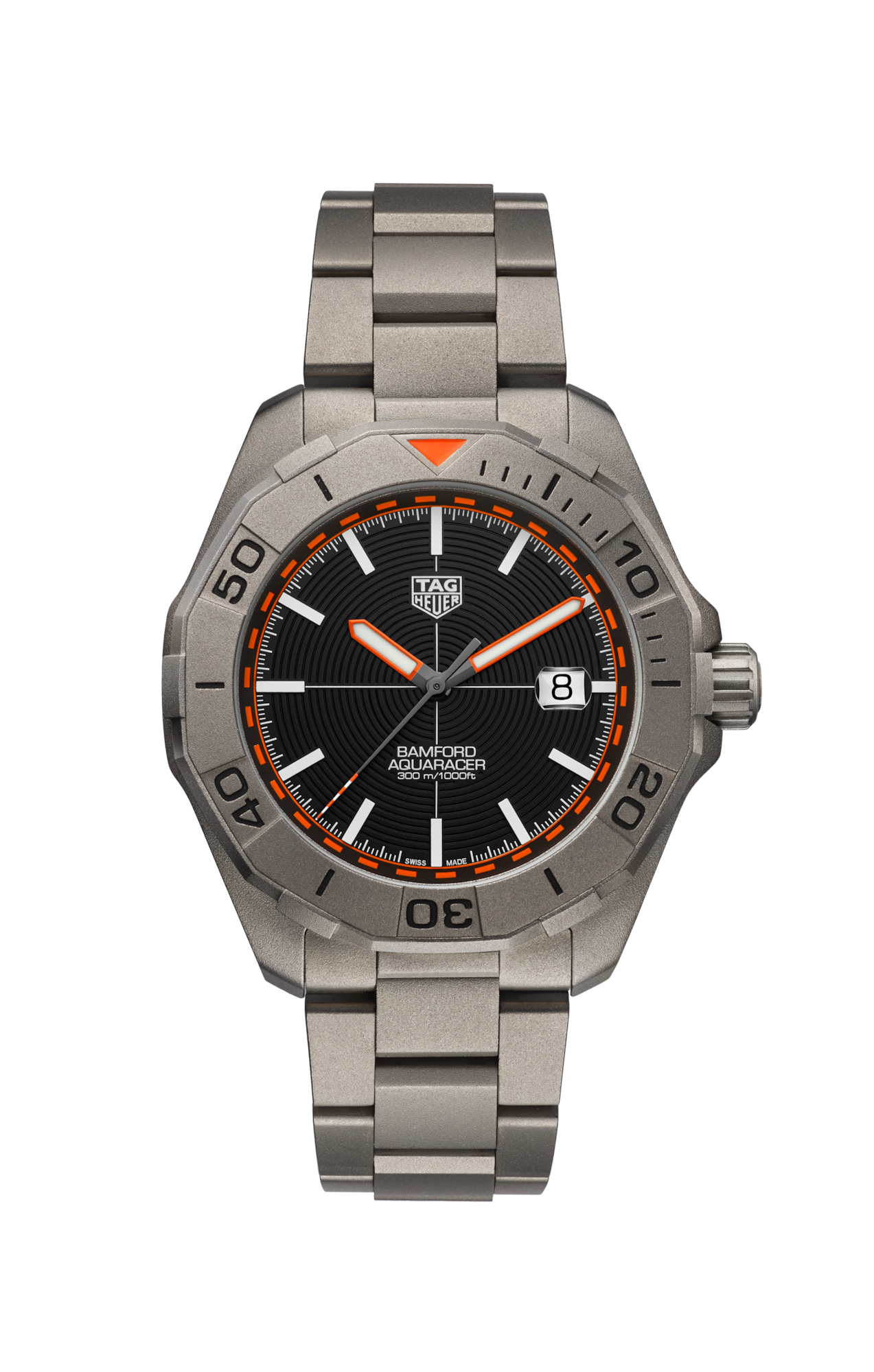 Tag Heuer Aquaracer Bamford Limited Edition Titanium Automatic Men's Watch WAY208F.BF0638