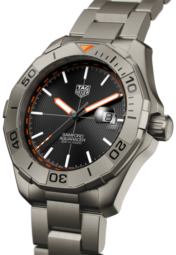 Tag Heuer Aquaracer Bamford Limited Edition Titanium Automatic Men's Watch WAY208F.BF0638