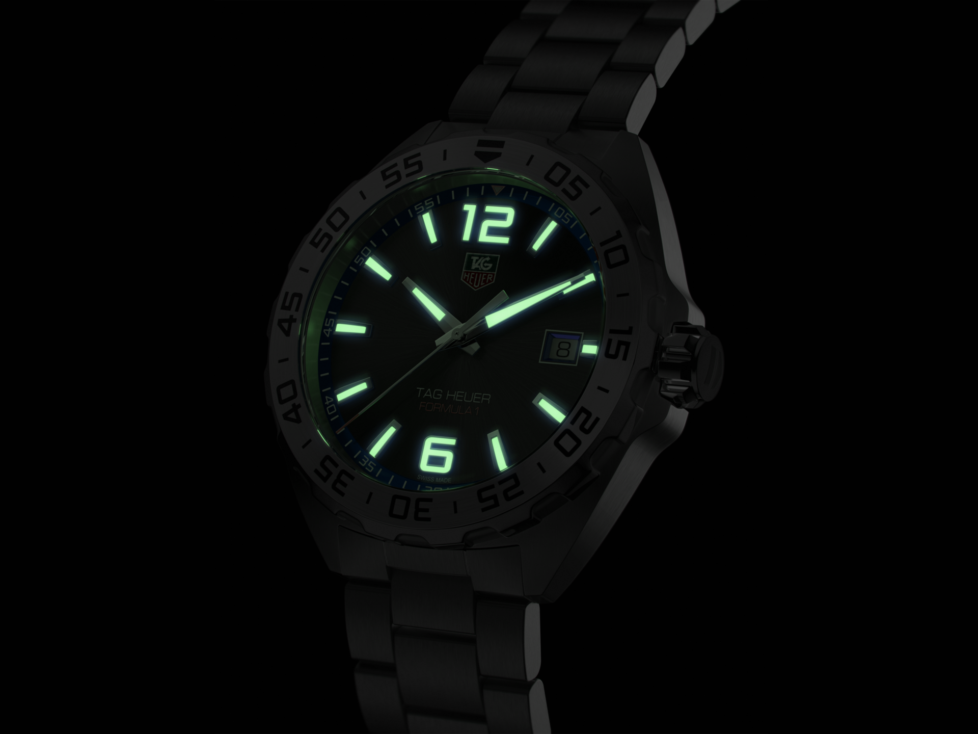 Tag Heuer Formula 1 Date  Men's 41 mm Battery Watch WAZ1112.BA0875