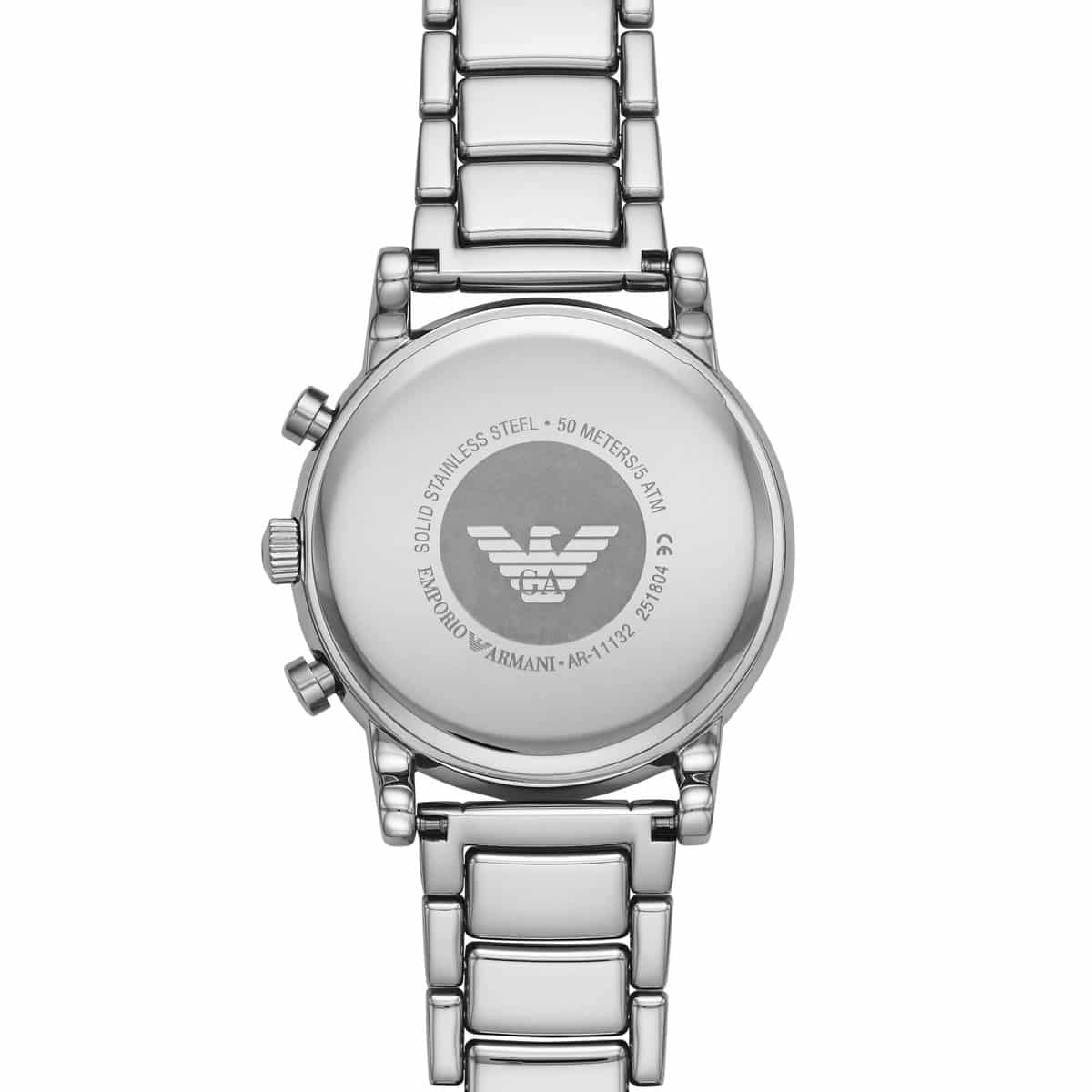 Emporio Armani Luigi 43mm Quartz Blue Dial Men's Watch AR11132