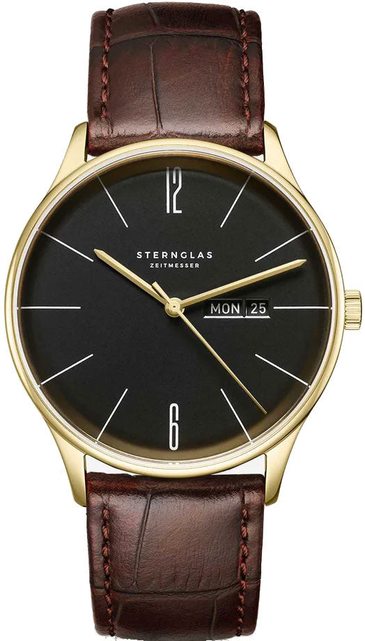 Sternglas Berlin Piano Men's 38 mm Quartz Watch