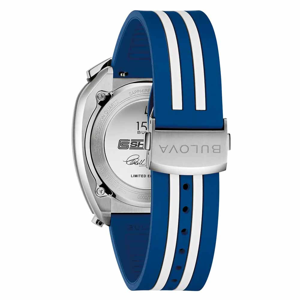 Bulova Shelby Racer 43mm Precisionist Blue Dial Men's Watch 98B452